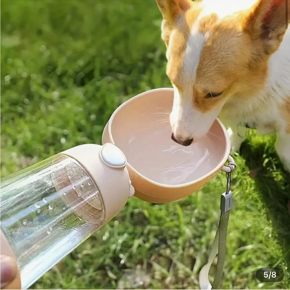 Portable Dog Water Bowl with Non-Slip Base